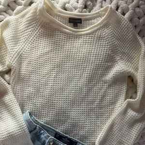 Ambiance Cream Textured Sweater